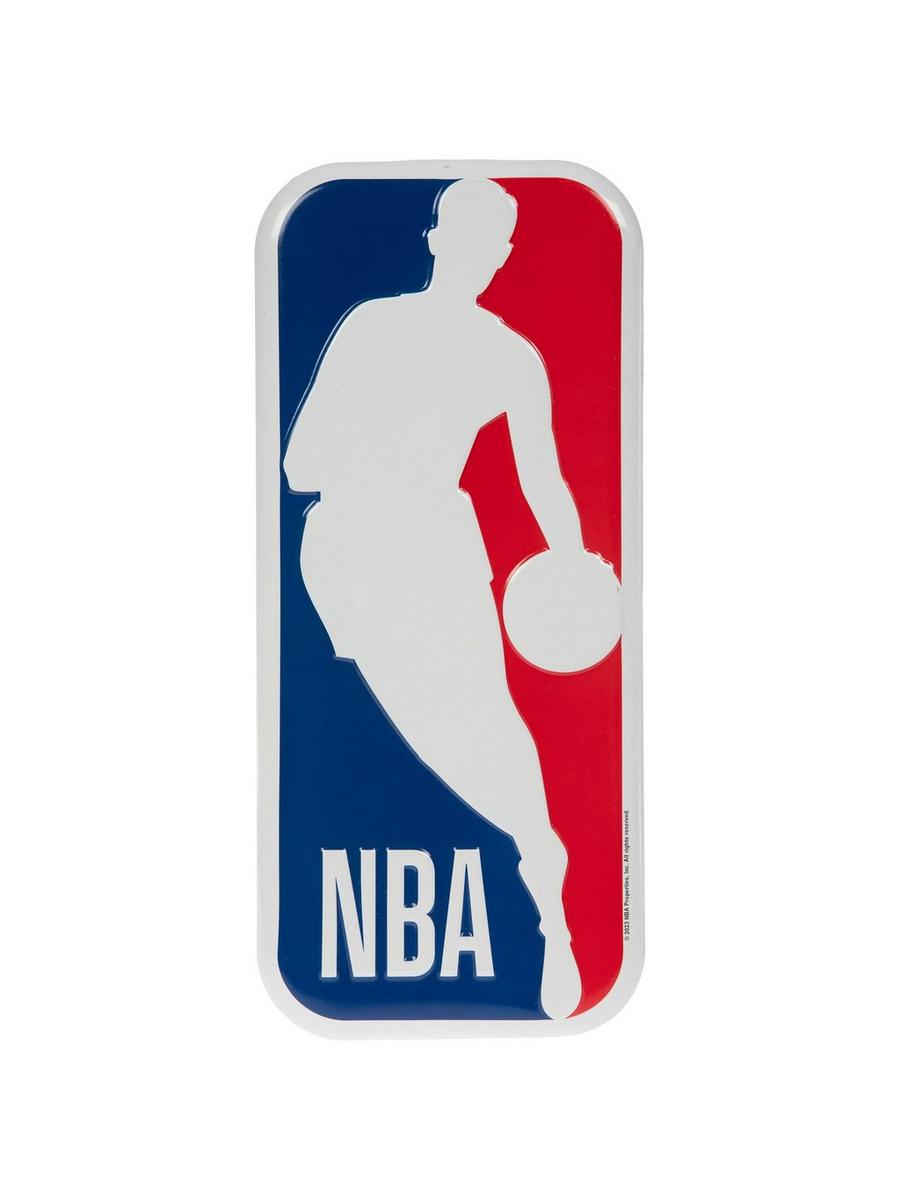 NBAロゴ 金属製プレート 看板 国産】 エヌビーエー NBAロゴ 金属製プレート 看板 アクセサリー
