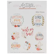 Bible Verses Embroidery Iron-On Transfers