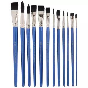 12 Piece Premium Paint Brush Set - Lori's Painting