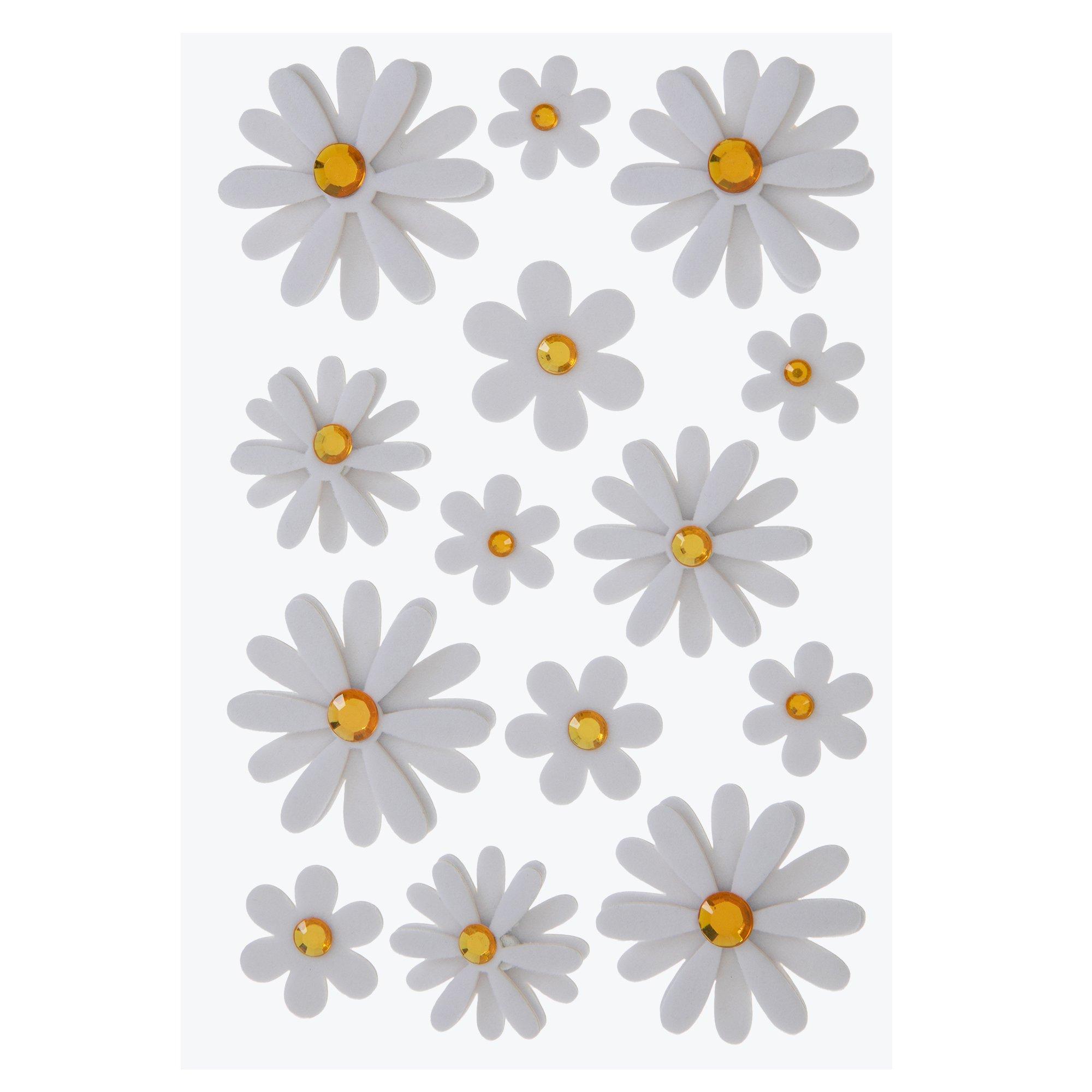 Daisy ꔛ‬ෆ様 Daisies 3D Stickers | Hobby Lobby | 2292795