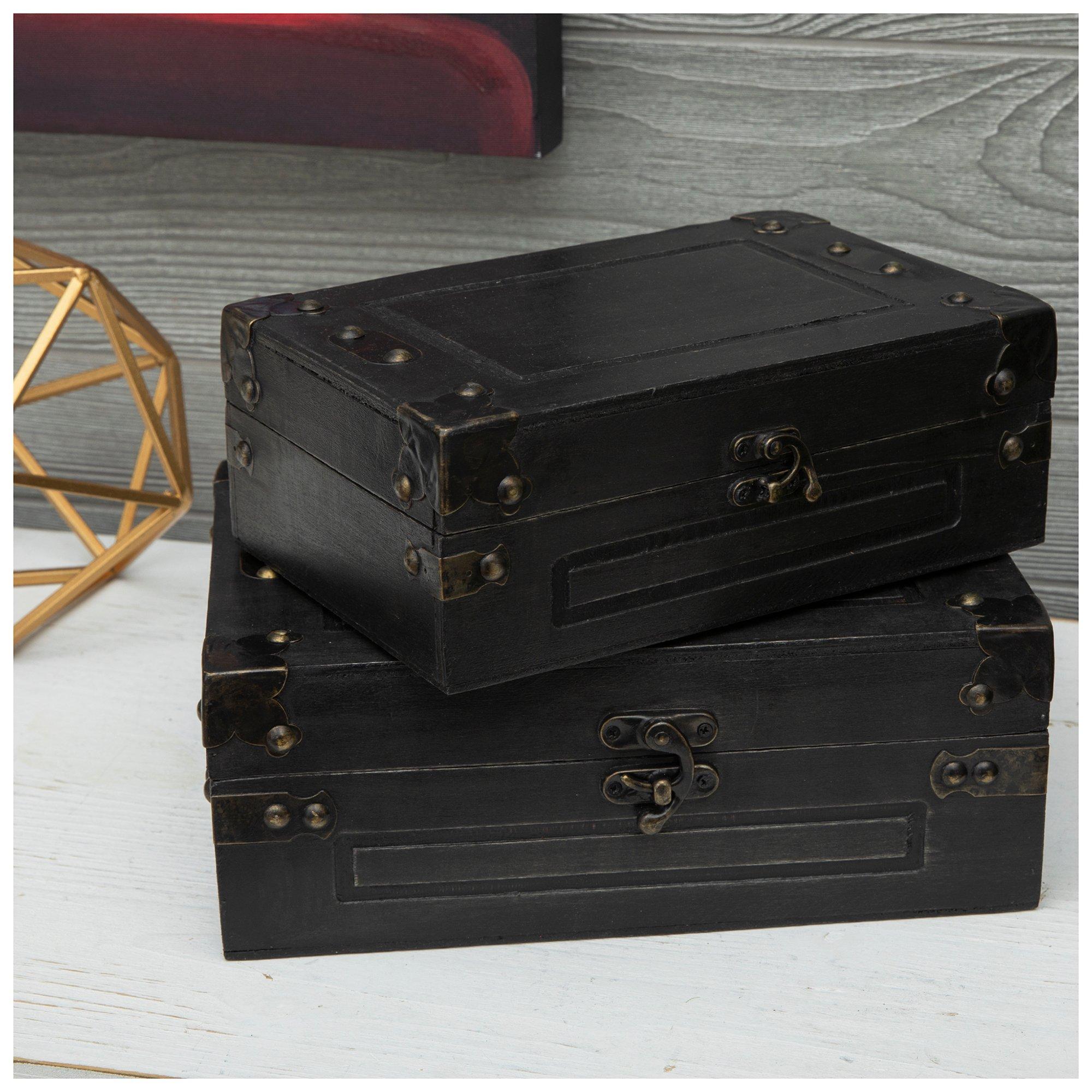 Distressed Wood Trunk Box Set Hobby Lobby 2292845