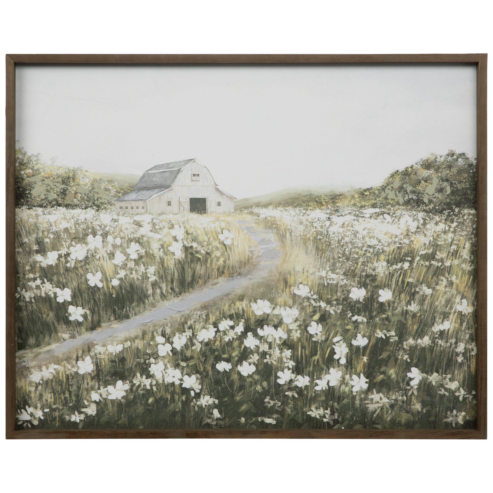 Floral Barn Path Wood Wall Decor Hobby Lobby 2292977