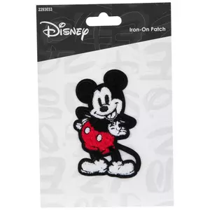 Iron on patches - MINNIE MOUSE M Disney - pink - 8x5cm