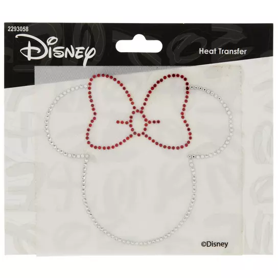 Disney Minnie Mouse Iron-On Applique-Minnie Mouse