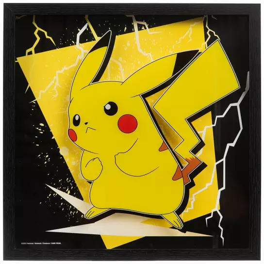 Pikachu Framed Wall Decor | Hobby Lobby | 2293371