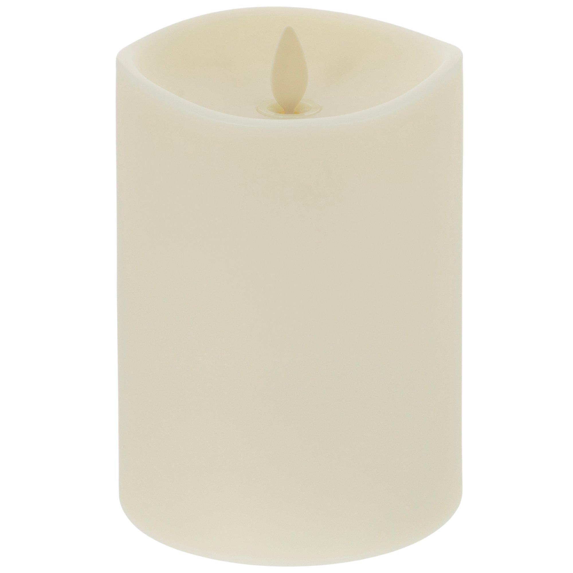 Pearl Ivory LED Pillar Candle | Hobby Lobby | 2293546