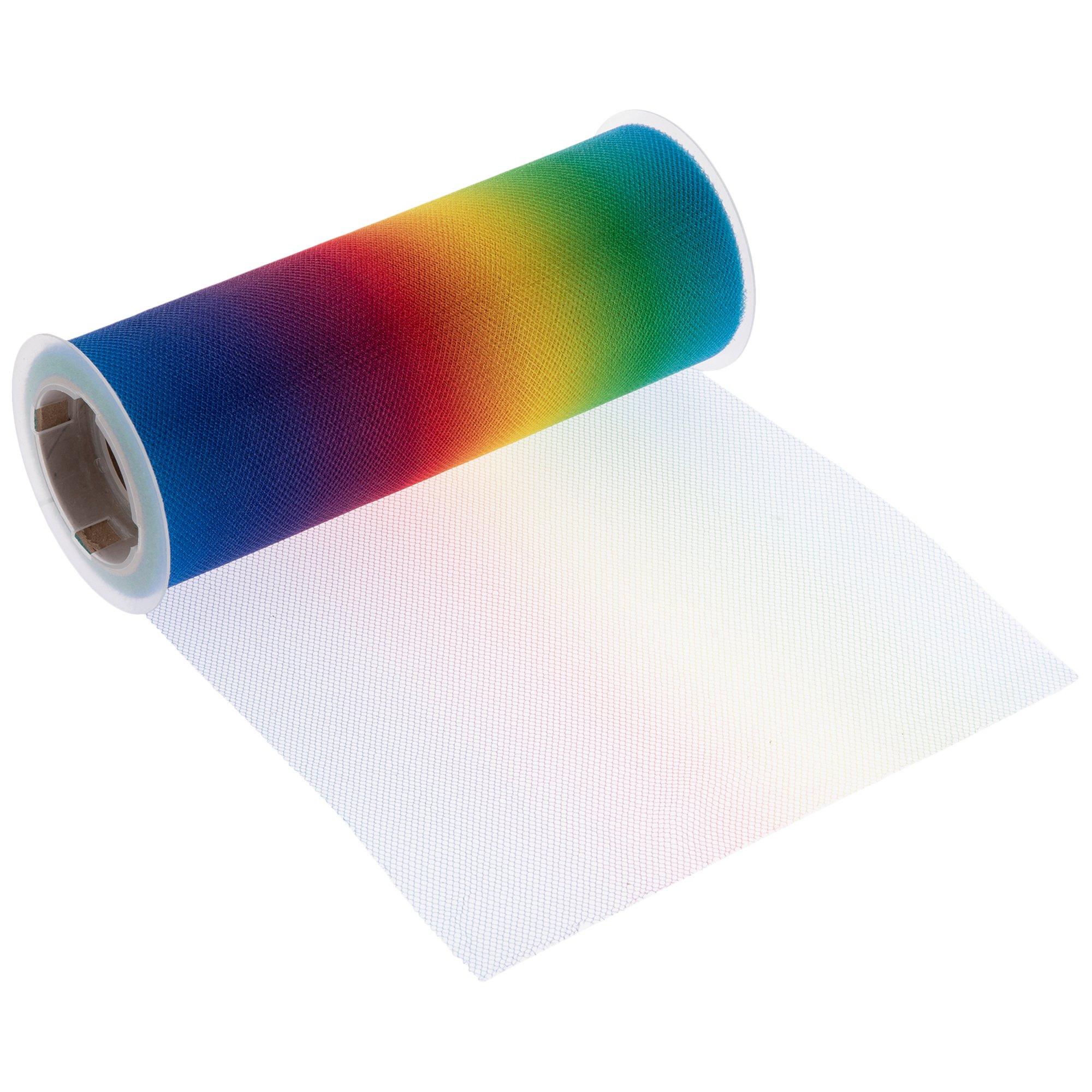 Rainbow Tulle 6" Hobby Lobby 2294056