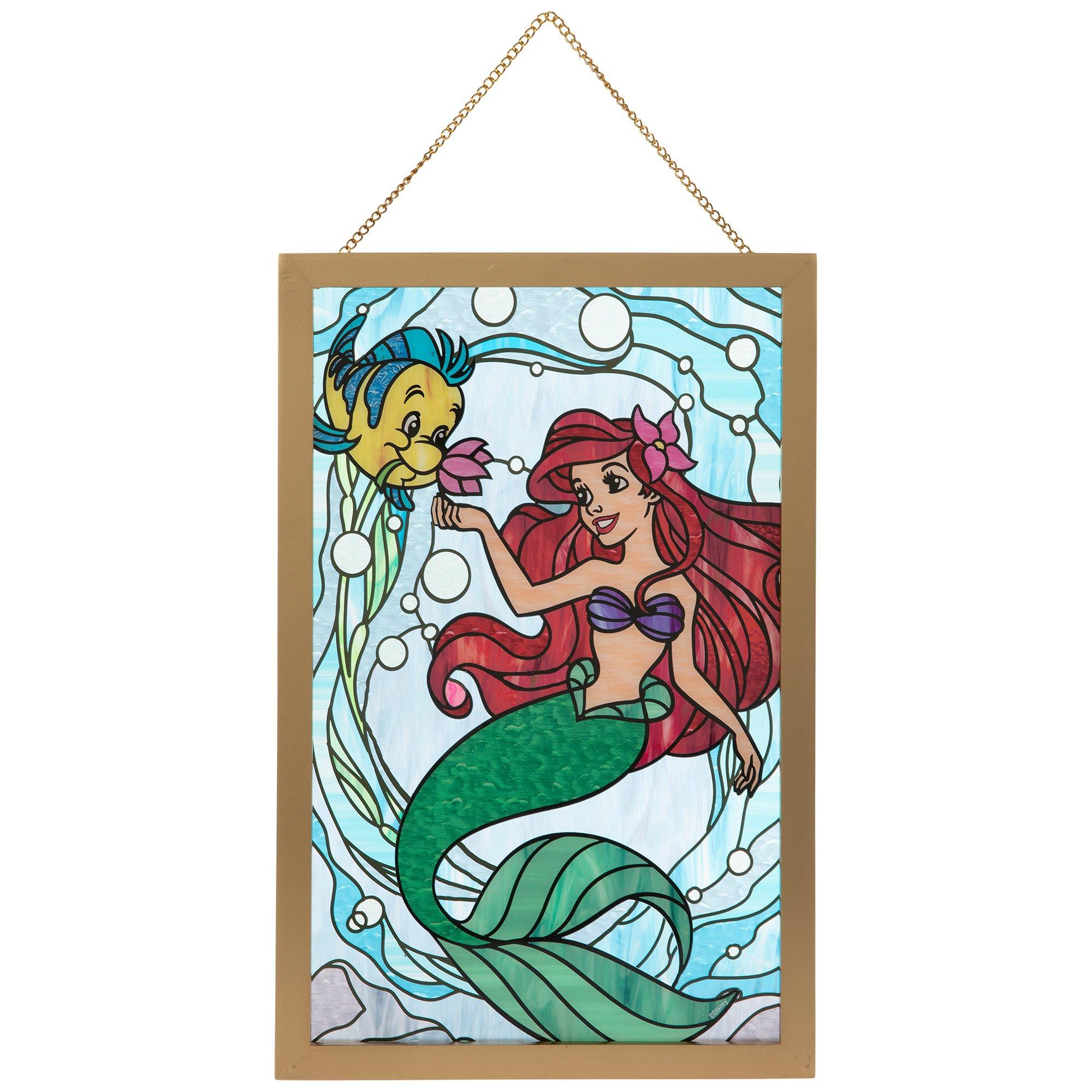 Disney Unwritten Multi Color Glass Beads Little Mermaid Family is