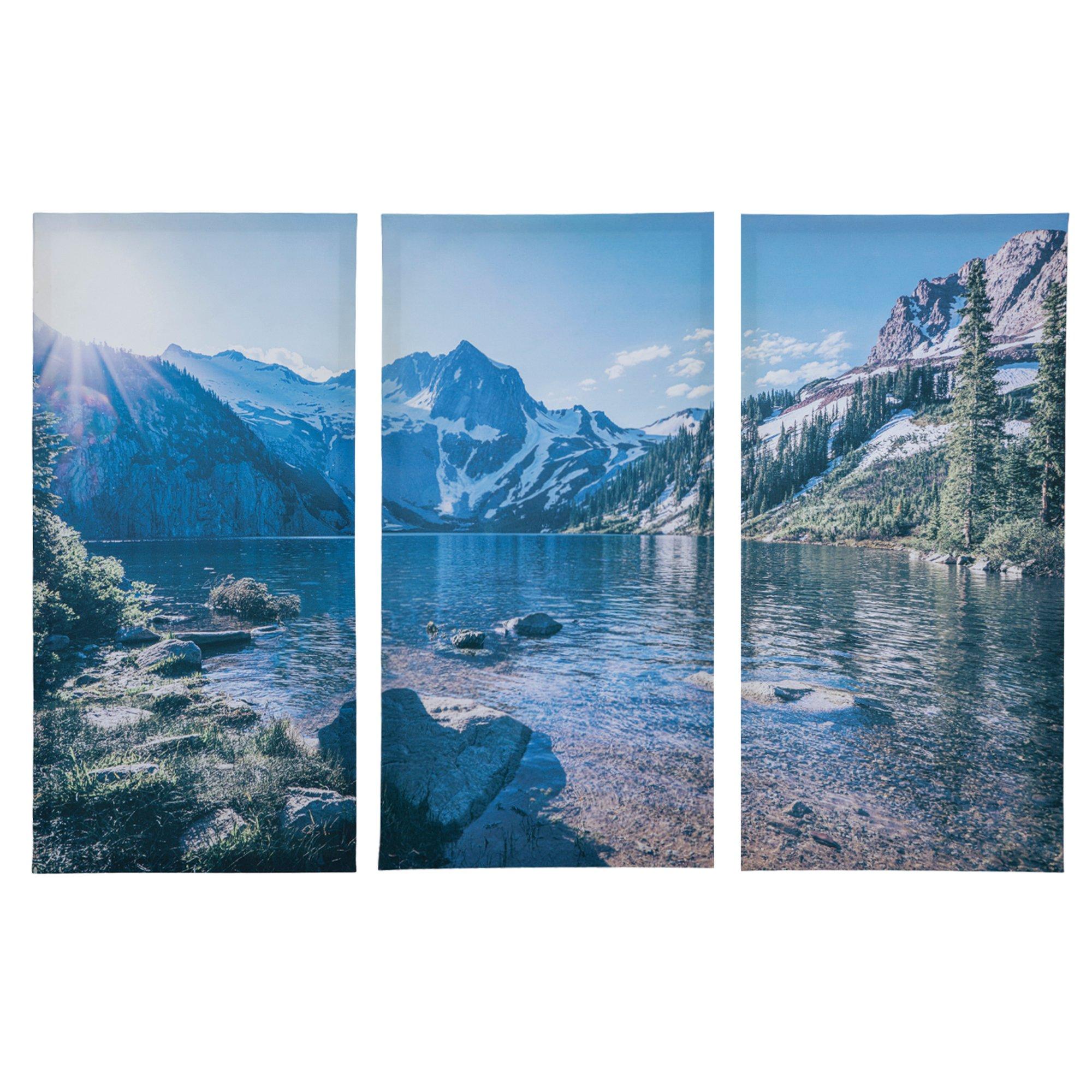 Colorado Mountains Canvas Wall Decor Set Hobby Lobby 2294171
