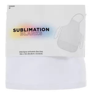 Sublimation Blanks 9x7 Polyester/Cotton White Pot Holders with  Sublimation Pocket DIY Set of 6