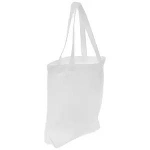 BLANK Sublimation Tote Bag16 White100% Polyester Tote 