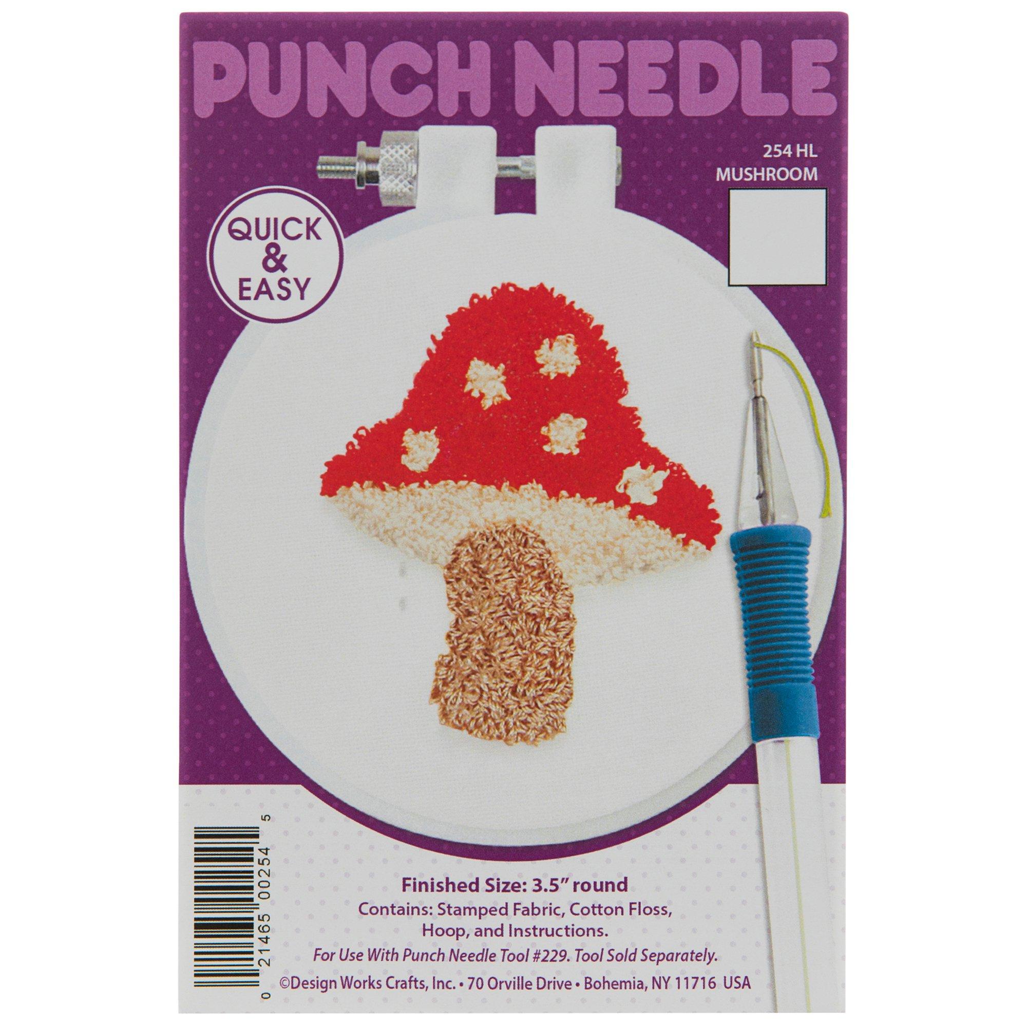 Mushroom Punch Needle Kit Hobby Lobby 2298198