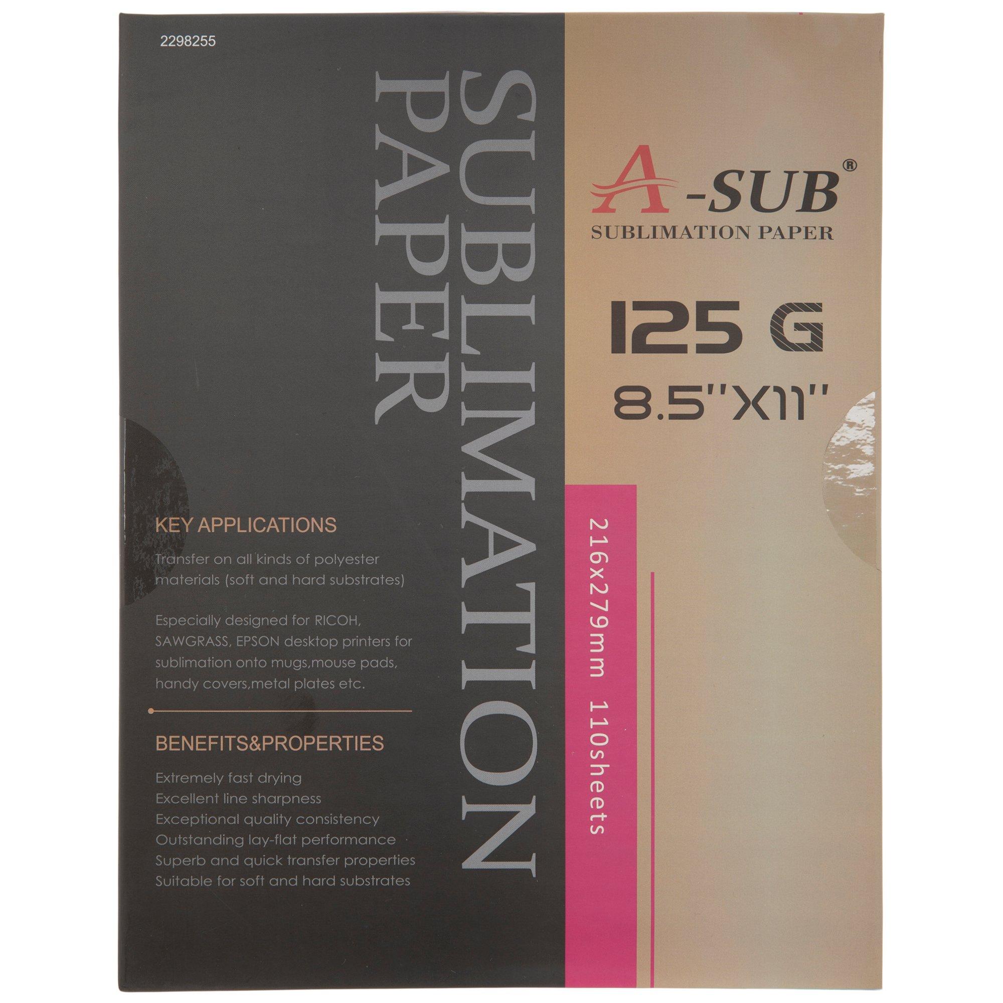 A sub deals sublimation paper