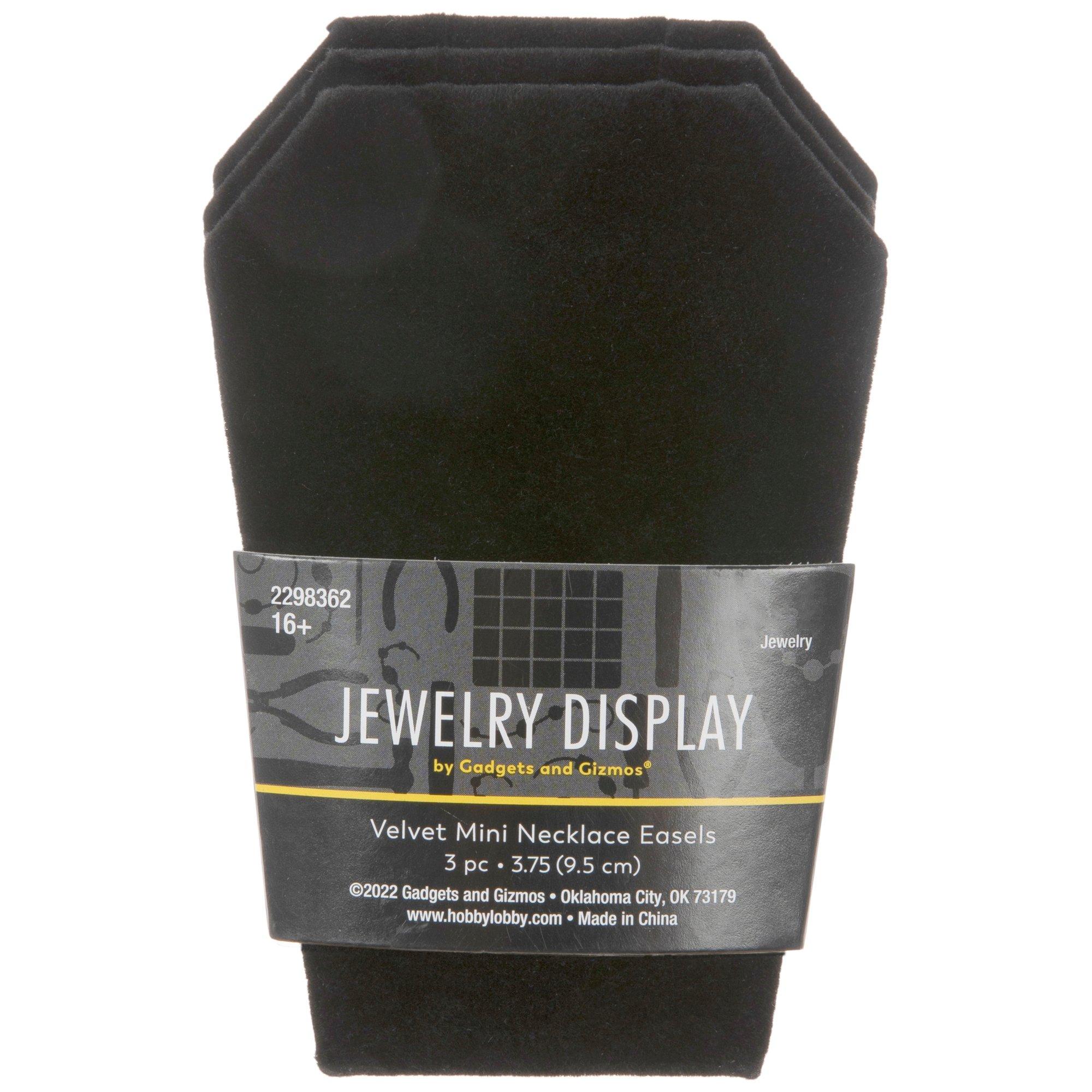 Black Velvet Mini Necklace Easels Hobby Lobby 2298362