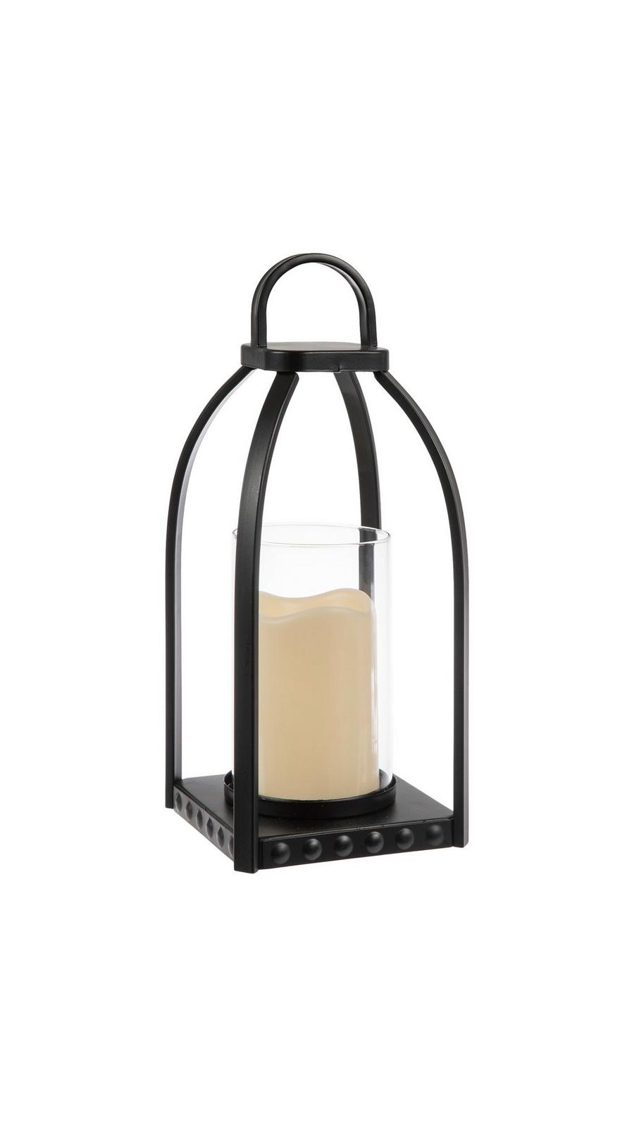 Black Metal Arched LED Lantern | Hobby Lobby | 2298370