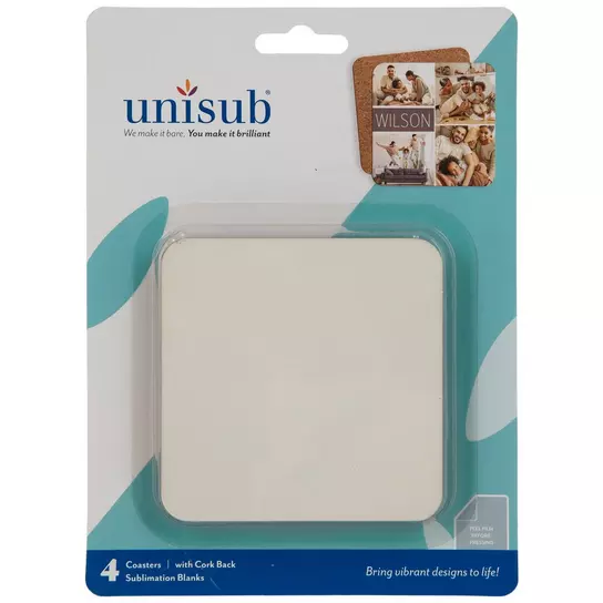 MDF Coaster Blanks - Square with Rounded Corners (Set of 6) – MVA Laser  Craft