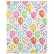 Colorful Balloons Vellum Paper - 8 1/2" x 11"