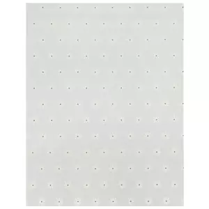 White Daisies Dot Vellum Paper - 8 1/2" x 11"