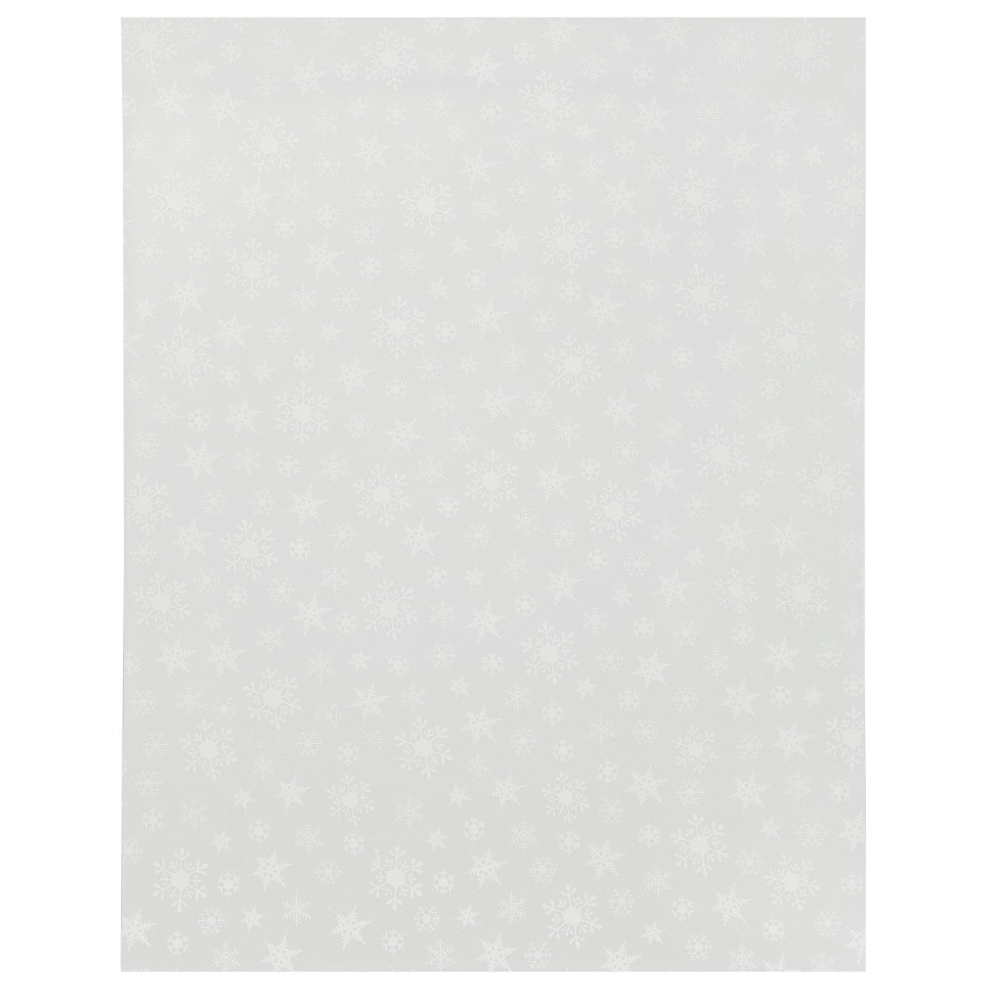 Snowflakes Vellum Paper 8 1/2" x 11" Hobby Lobby 2298651