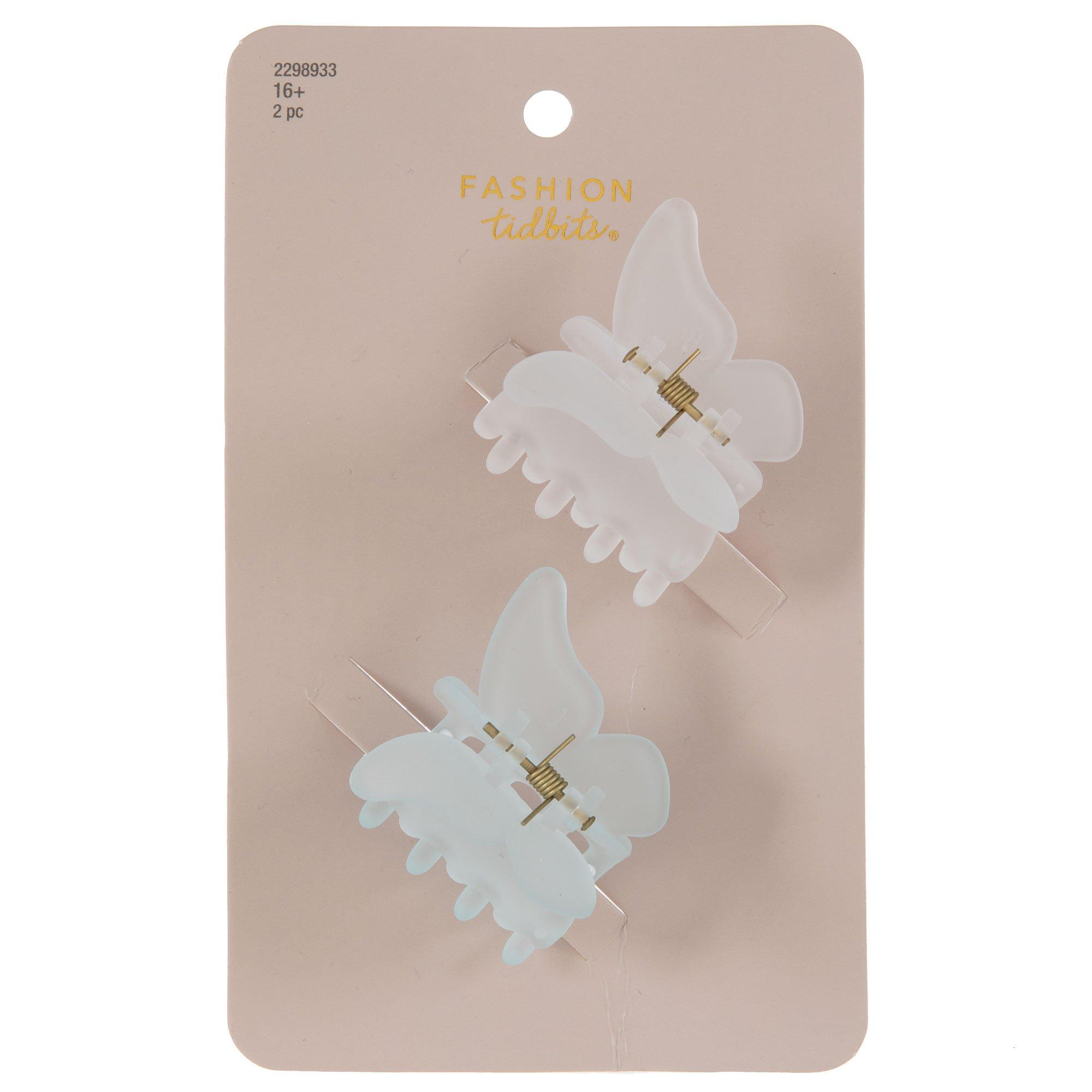 The Hair Edit Petite Papillon Clips - Mini Butterfly Claw Clips