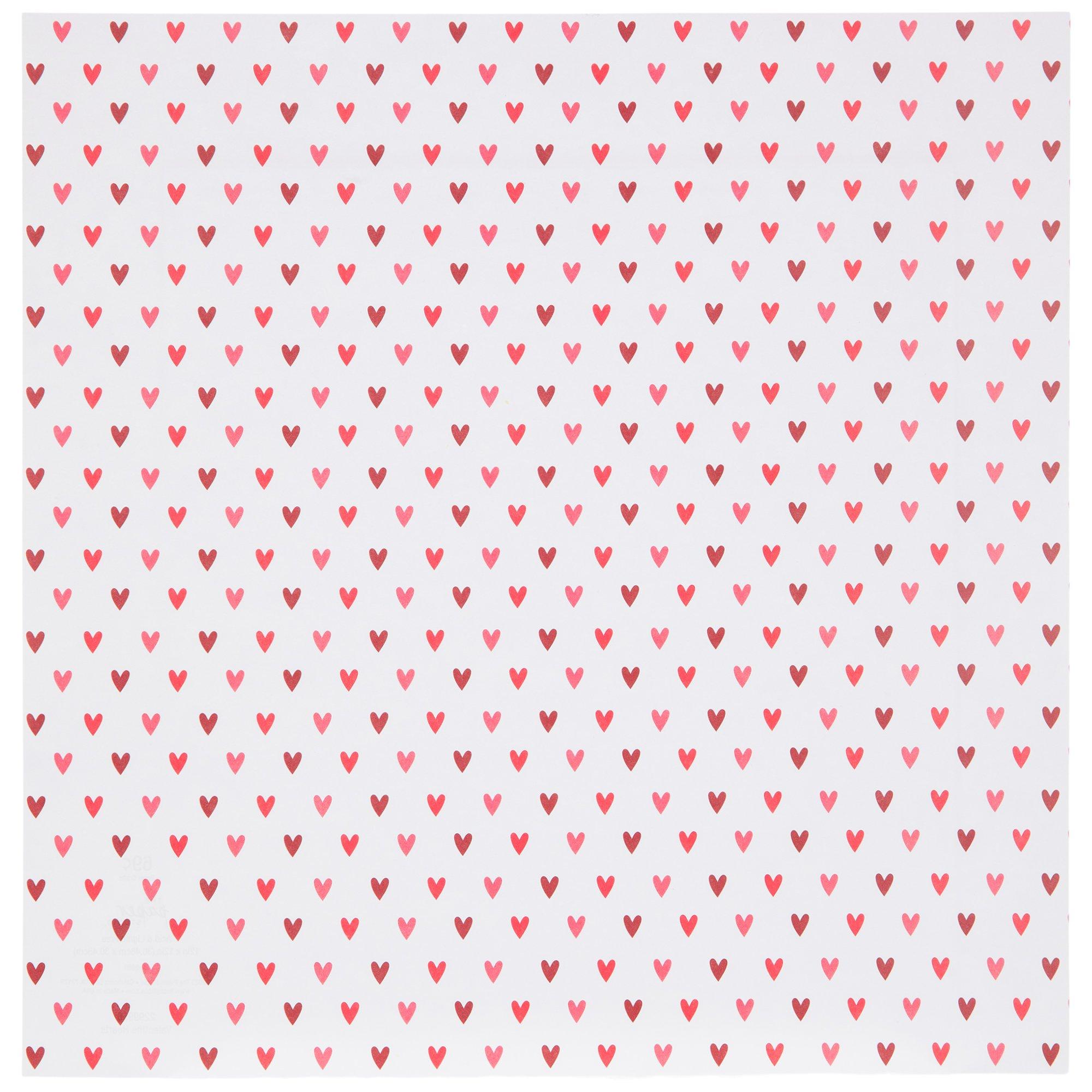 Tiny Hearts Scrapbook Paper Hobby Lobby 2299956