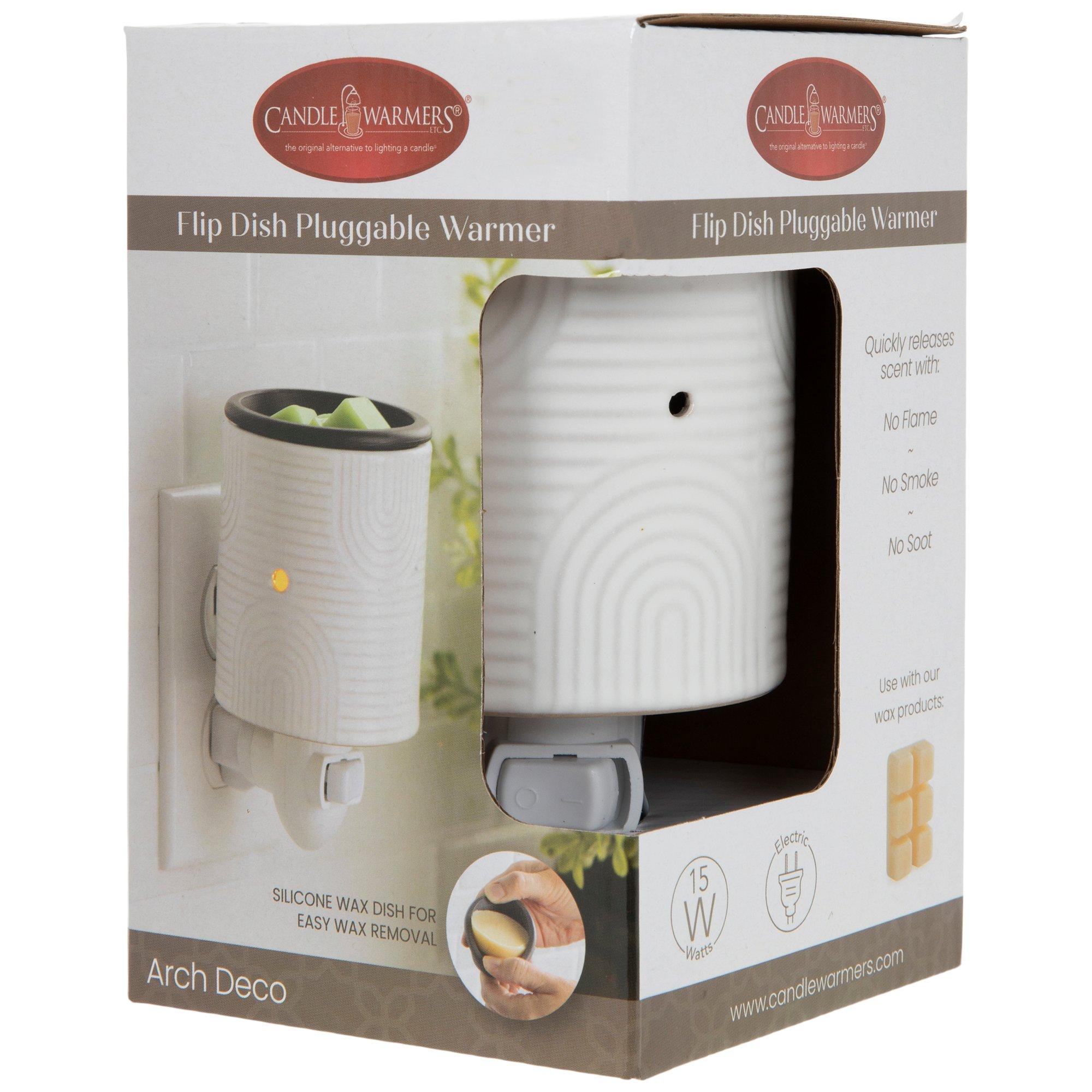 White Arch Deco Wax Warmer