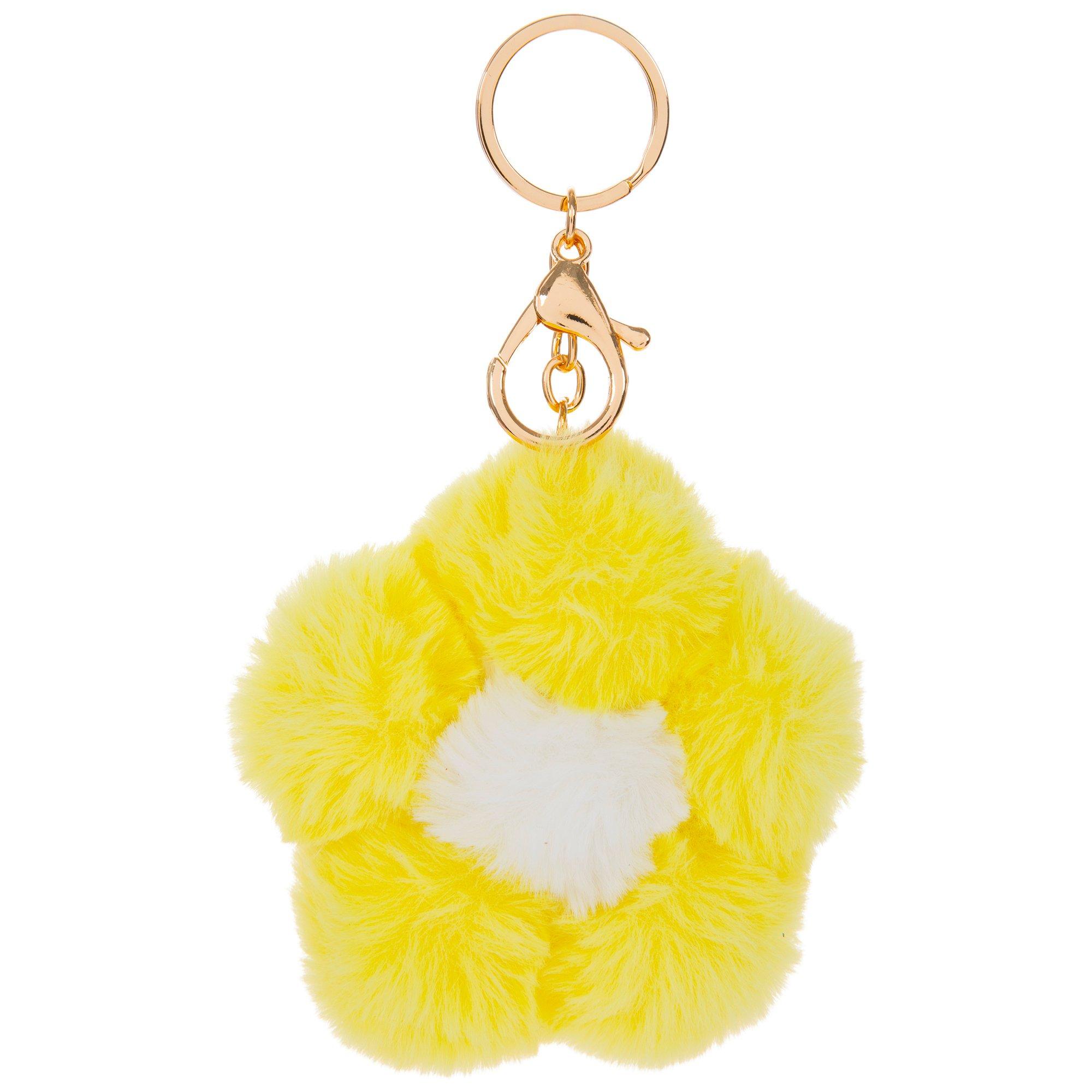 Flower Pom Pom Keychain Hobby Lobby 2302115