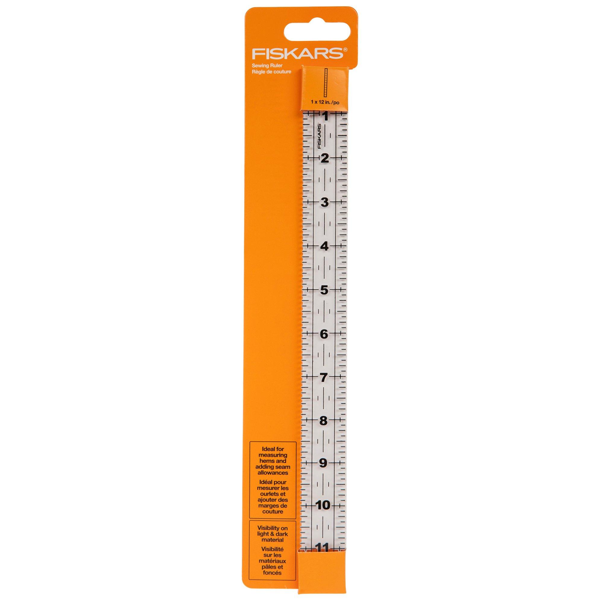 Fiskars Sewing Ruler 1" x 12" Hobby Lobby 2302321
