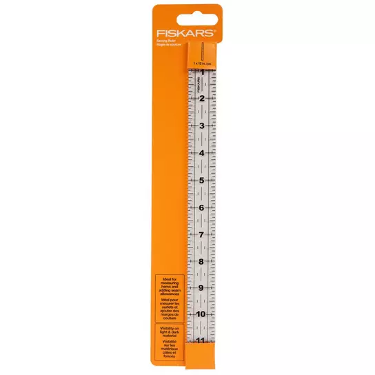 Fiskars Sewing Ruler - 1 x 12