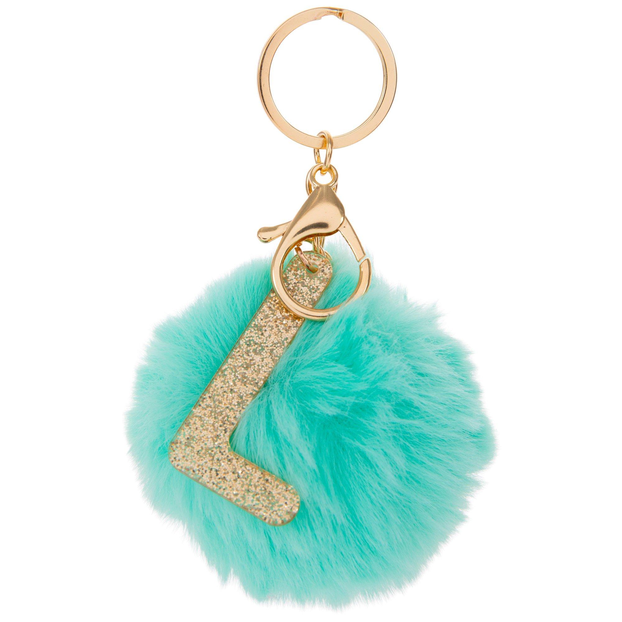 Fluffy Pom Pom Keychain | Hobby Lobby | 2303519