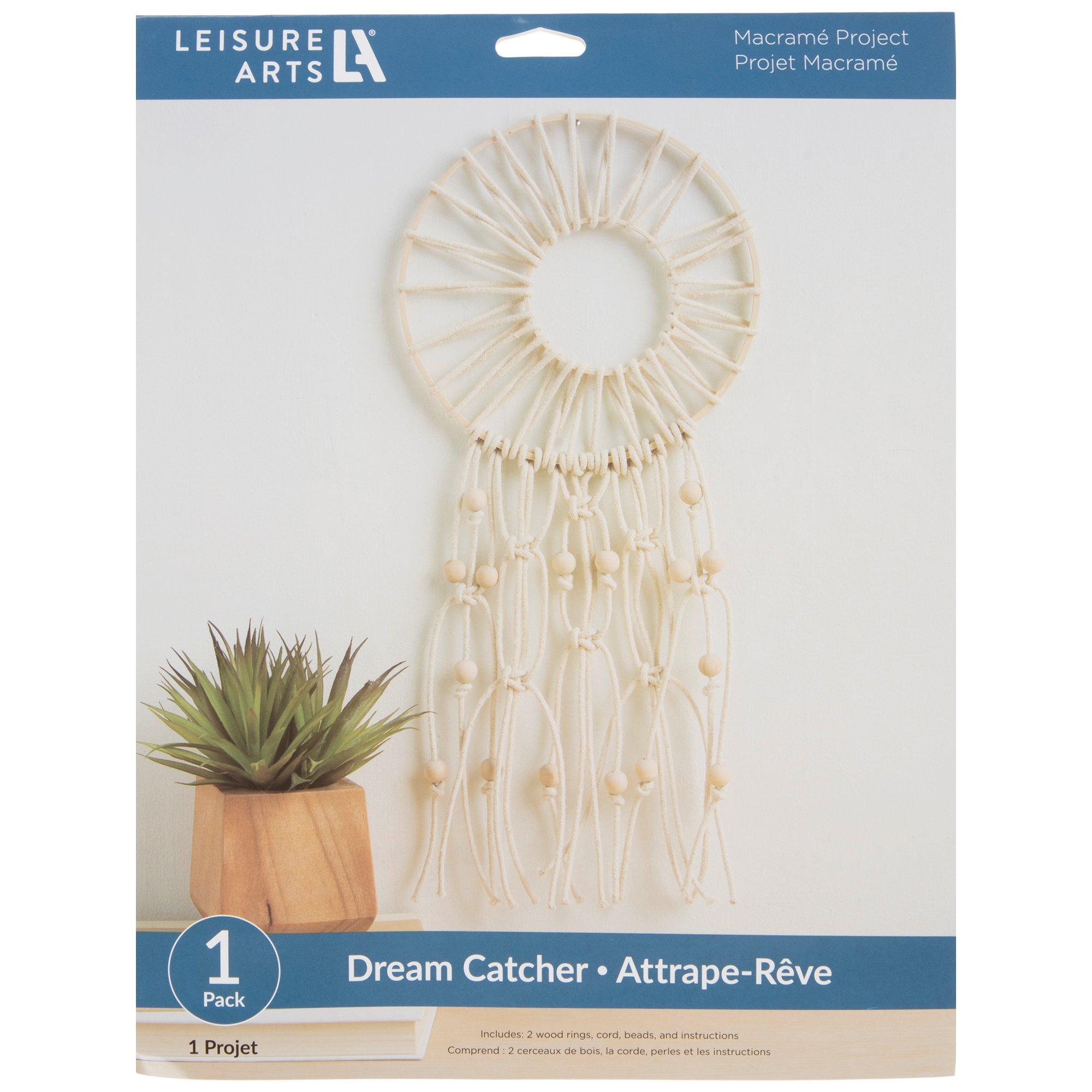  LEREATI Macrame Kit for Beginners, DIY Dream Catcher