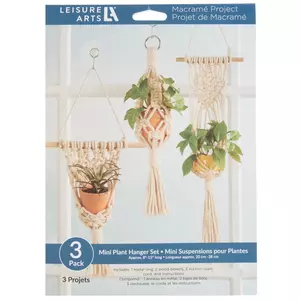 Mini Plant Hanger Set Macrame Kit