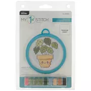 Happy Plant Counted Cross Stitch Kit