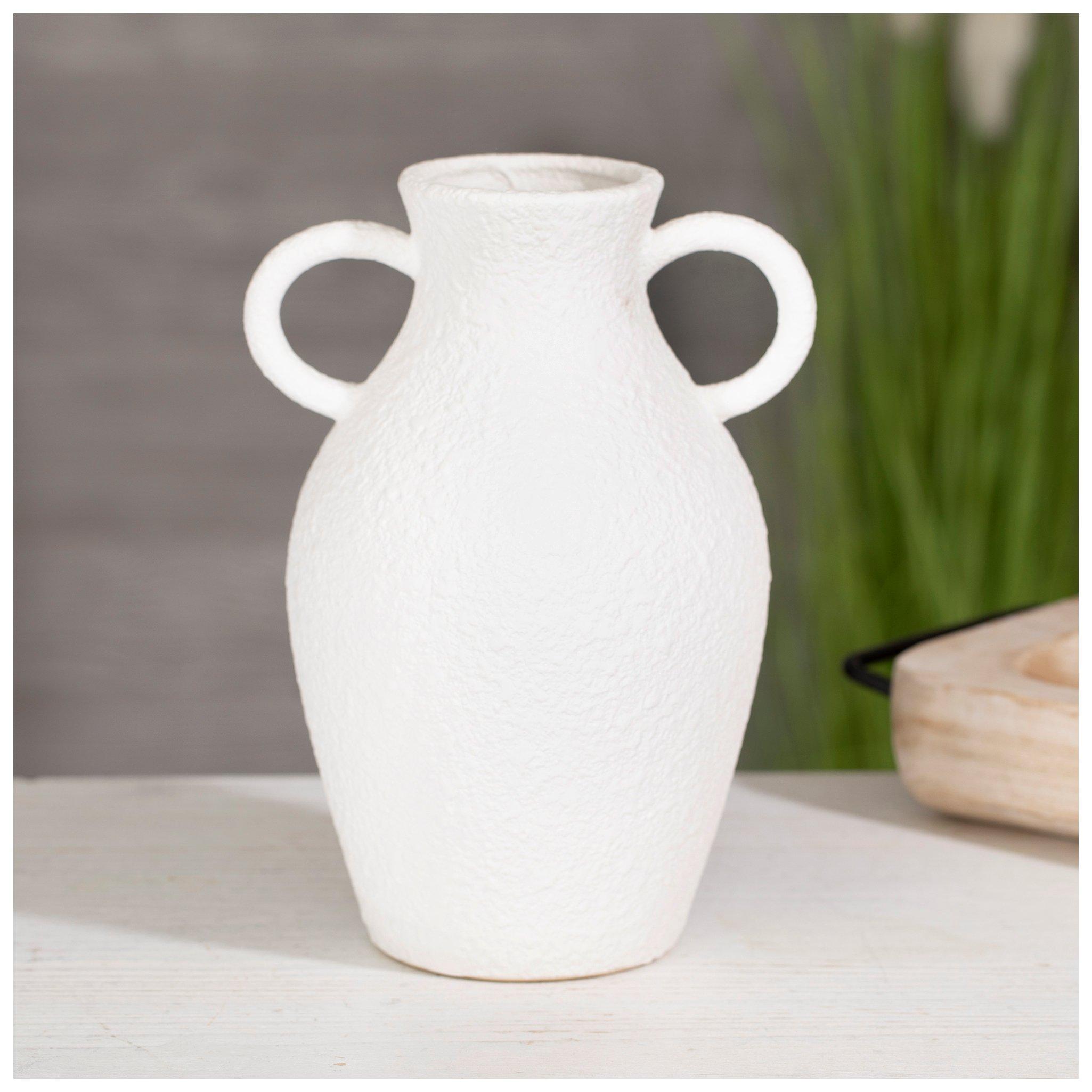 Textured White Vase Hobby Lobby 2305316