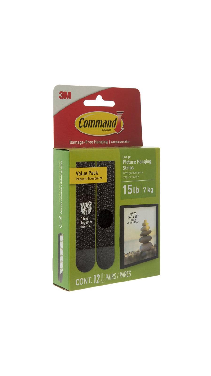 Black Command Picture Hanging Strips Large Hobby Lobby 2305373