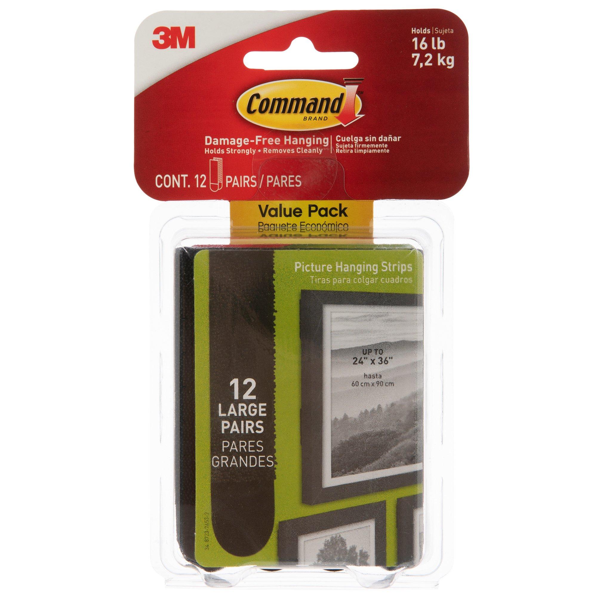 Black Command Picture Hanging Strips Hobby Lobby 2305373