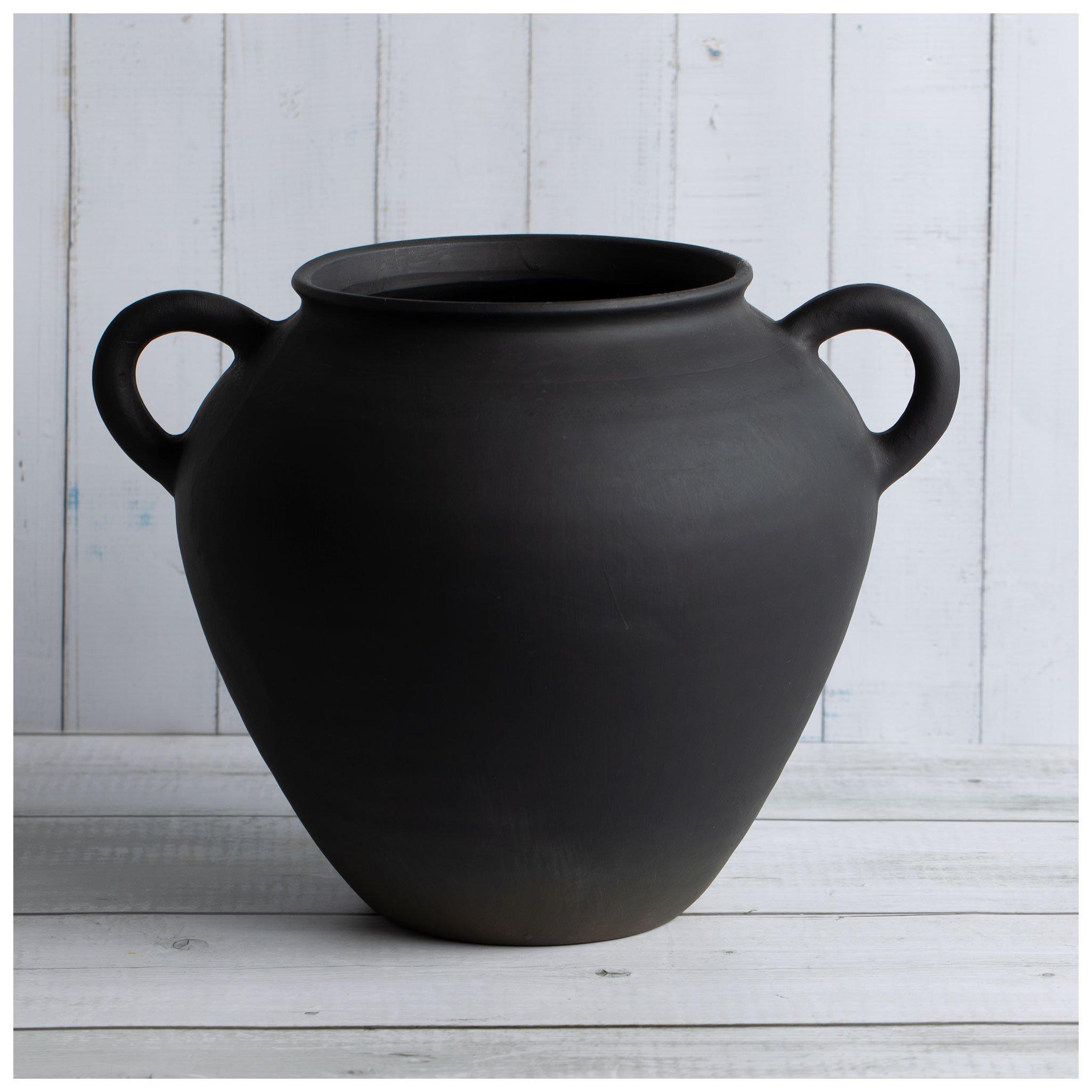 Black Round Terracotta Vase Hobby Lobby 2305555