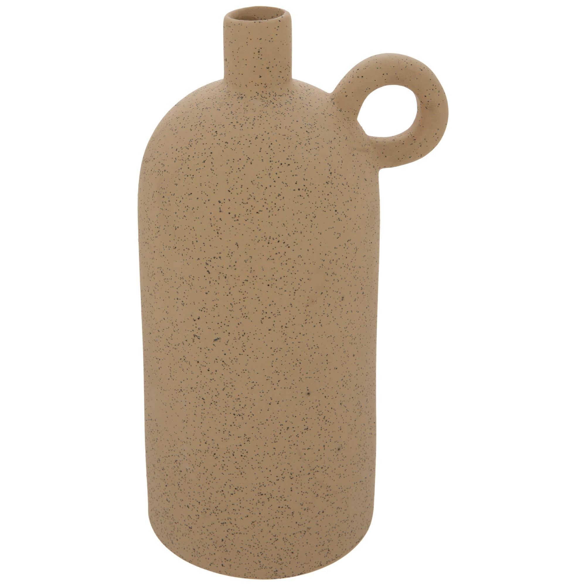 Tan Speckled Ceramic Vase Hobby Lobby 2305803