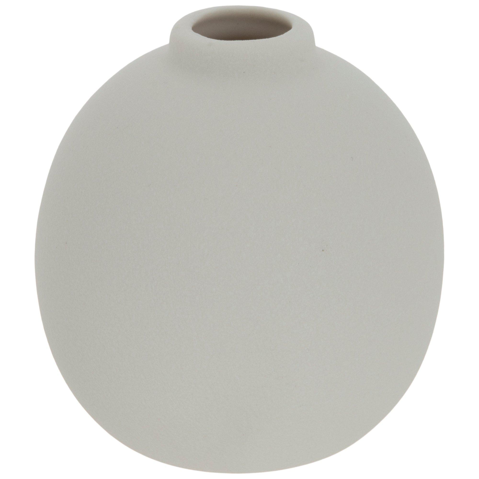 White Ceramic Fish Bowl Vase | Hobby Lobby | 2305985