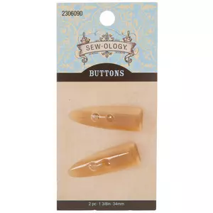 Beige Horn Toggle Buttons