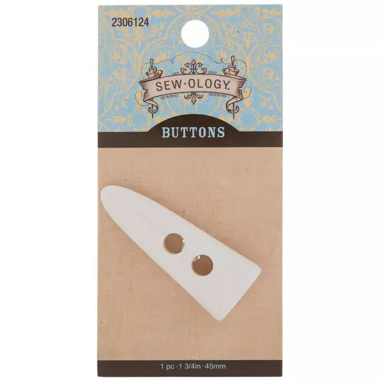Beige Horn Toggle Buttons, Hobby Lobby