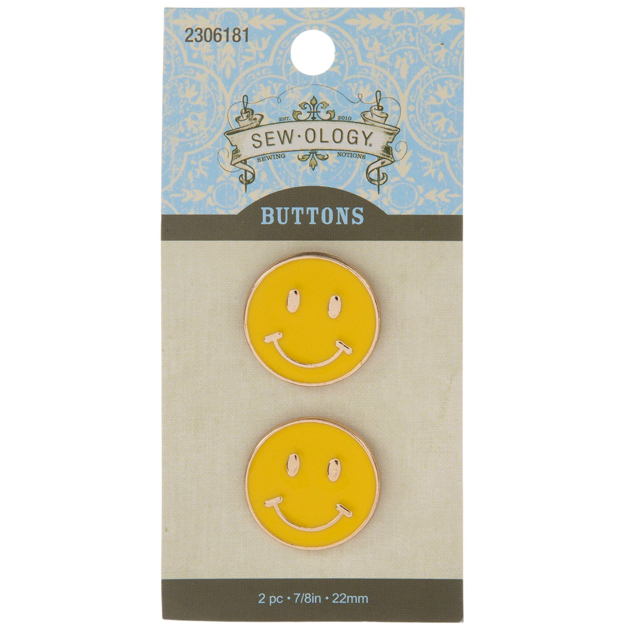 Smiley Face Shank Buttons Hobby Lobby 2306181