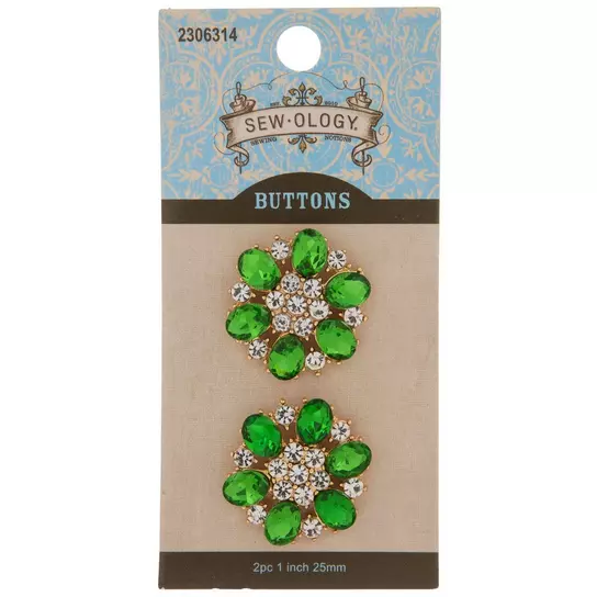 Buttons - 13mm, Hobby Lobby
