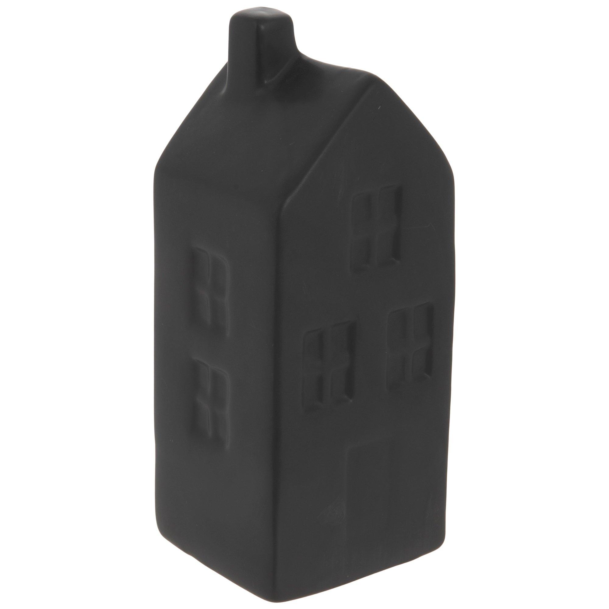 Black Ceramic House Vase | Hobby Lobby | 2306348