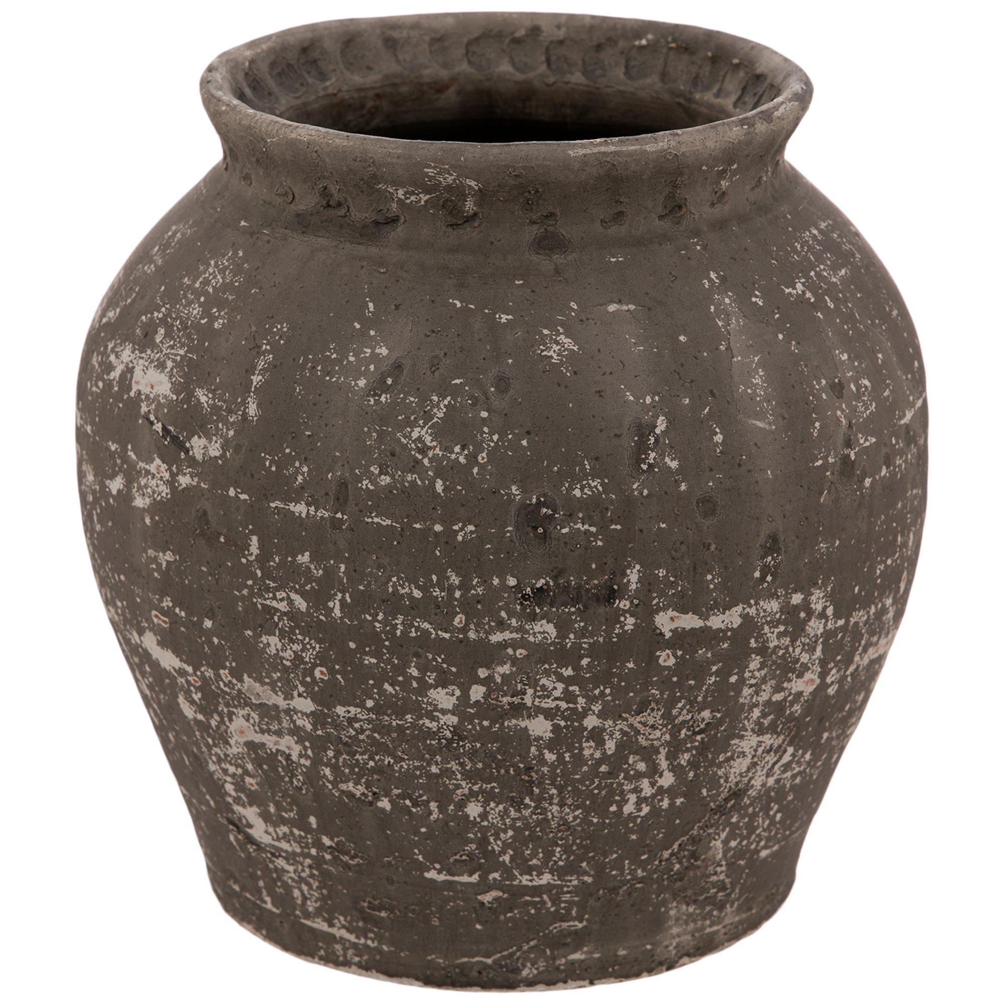 Gray & White Terracotta Vase Hobby Lobby 2306355