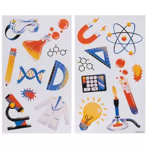 Science Poster Board Stickers