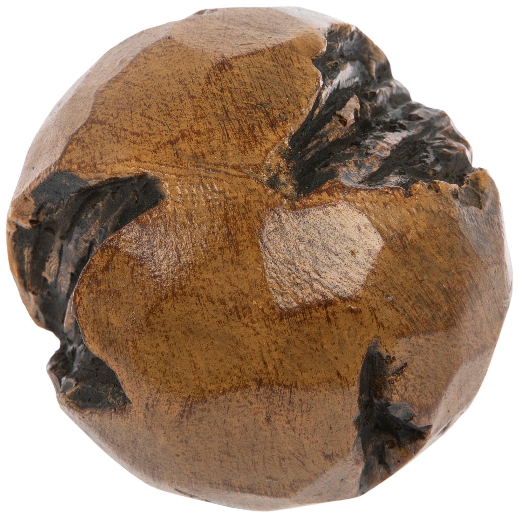 Dark Wood Decorative Sphere Hobby Lobby 2308526