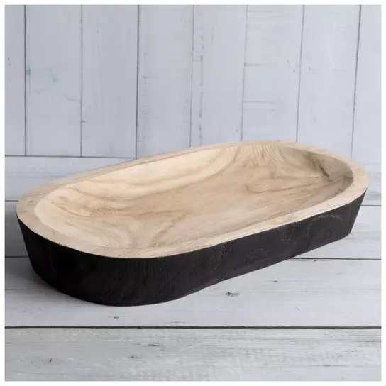 Oval Lacquer Trim Tray  Decorative pieces, Table top display, Natural wood