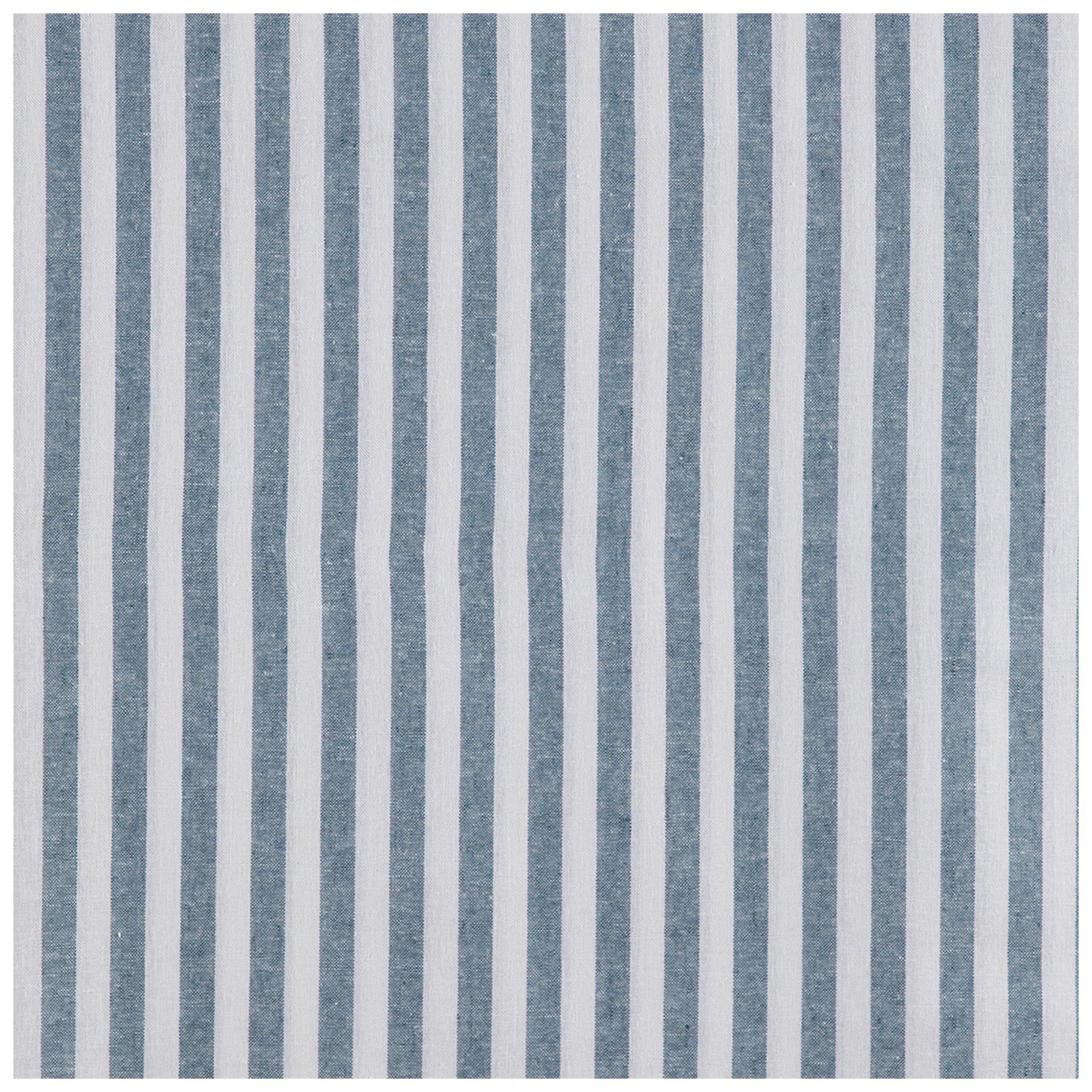Steel Blue & White Striped Fabric Hobby Lobby 2309193