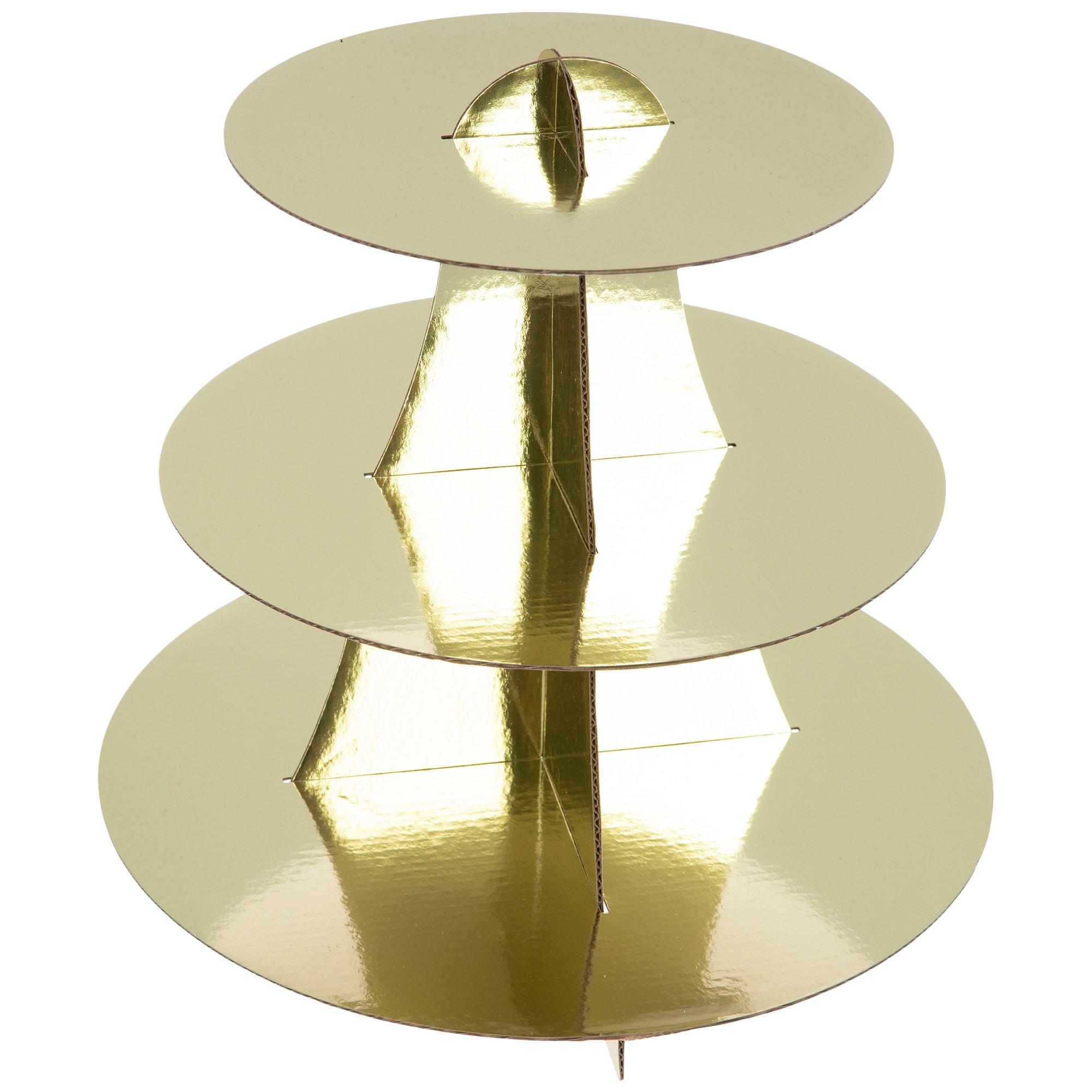 Gold cake outlet stand hobby lobby